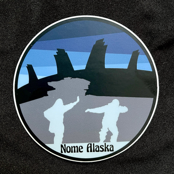 Eskimo Dancing Sticker