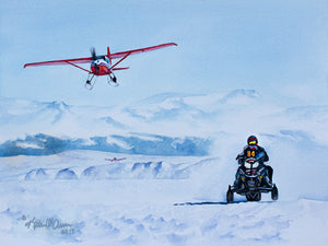 Kotzebue Race - Watercolor Fine Art Print