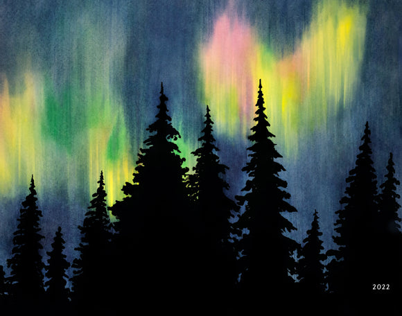 Aurora - Fine Art Watercolor Prints