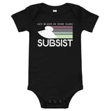 SUBSIST - Baby short sleeve one piece