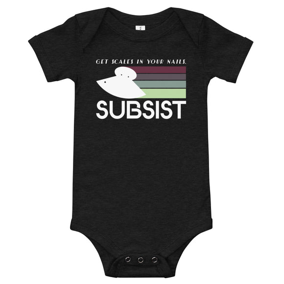 SUBSIST - Baby short sleeve one piece