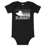 SUBSIST - Baby short sleeve one piece