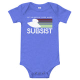 SUBSIST - Baby short sleeve one piece