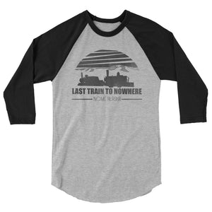 LAST TRAIN - 3/4 sleeve raglan shirt