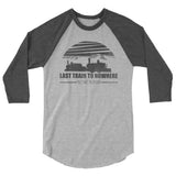 LAST TRAIN - 3/4 sleeve raglan shirt