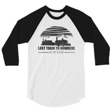 LAST TRAIN - 3/4 sleeve raglan shirt