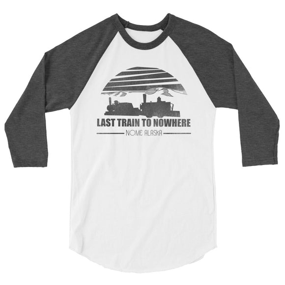 LAST TRAIN - 3/4 sleeve raglan shirt