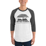 LAST TRAIN - 3/4 sleeve raglan shirt