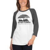 LAST TRAIN - 3/4 sleeve raglan shirt