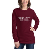 I NEVER - Unisex Long Sleeve Tee