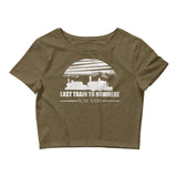 LAST TRAIN - Women’s Crop Tee