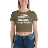 LAST TRAIN - Women’s Crop Tee