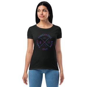 INDIGENOUS- Women’s fitted t-shirt