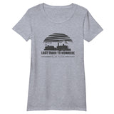 LAST TRAIN - Women’s fitted t-shirt