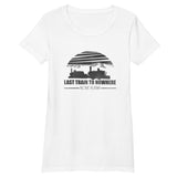 LAST TRAIN - Women’s fitted t-shirt