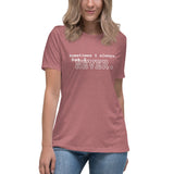 I NEVER - Women's Relaxed T-Shirt